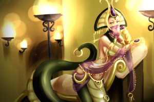 league, Of, Legends, Cassiopeia, Drawing, Fantasy, Women, Females, Girls, Sexy, Babes, Face, Eyes
