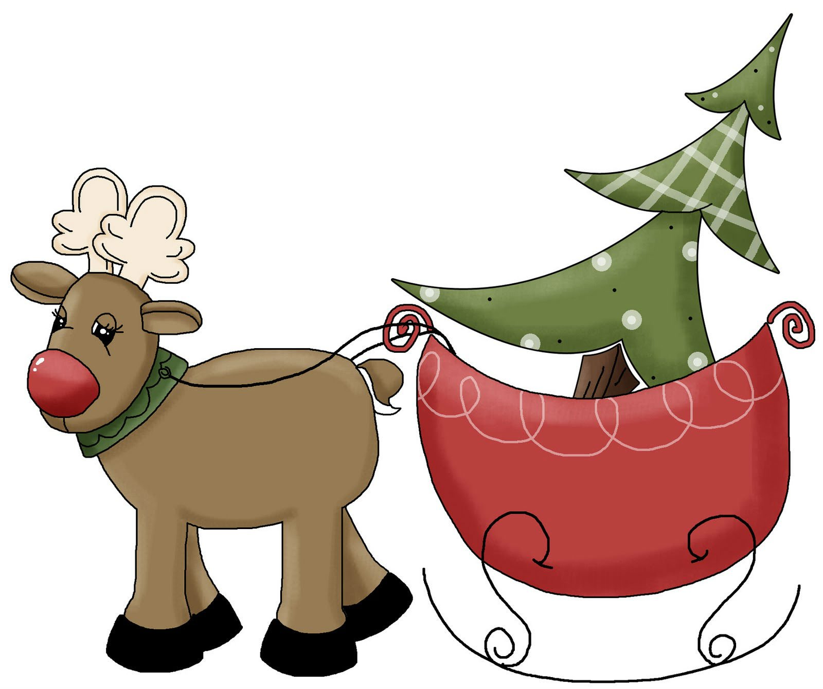 christmas, Holiday, Reindeer Wallpaper