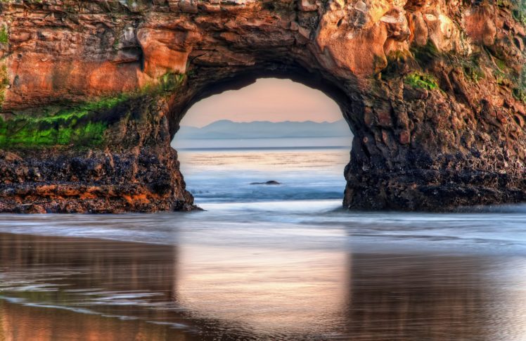 beach, Sand, Ocean, Sea, Water, Rocks, Amazing, Landscape, Nature HD Wallpaper Desktop Background