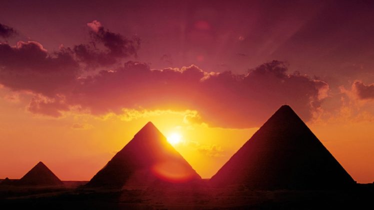 landscapes, Nature, Egypt, Pyramids, Great, Pyramid HD Wallpaper Desktop Background