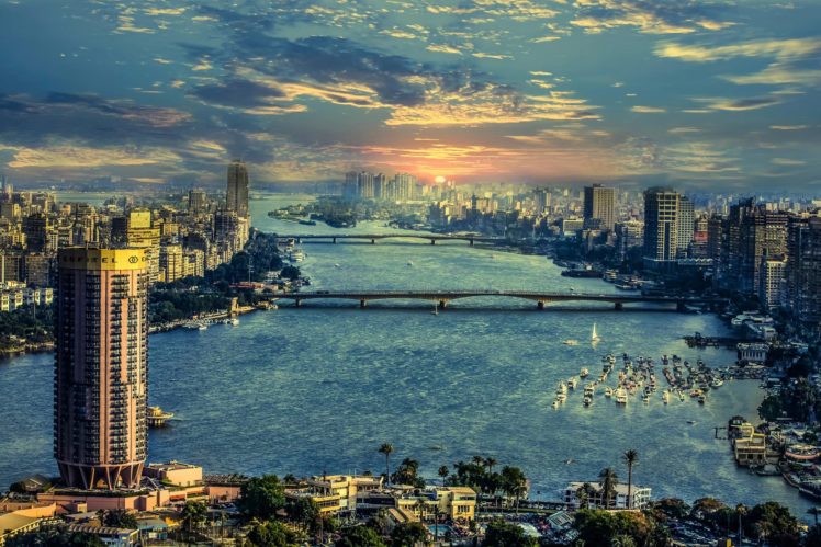neil, Egypt, River HD Wallpaper Desktop Background
