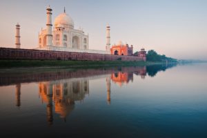 india, Taj, Mahal, River, Yamuna