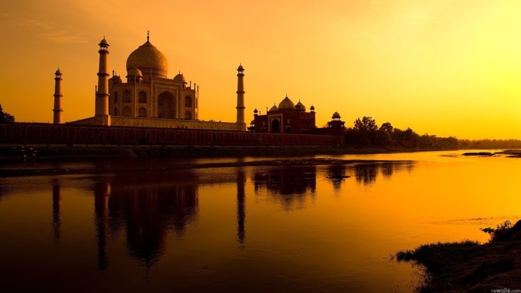india, Sunset HD Wallpaper Desktop Background