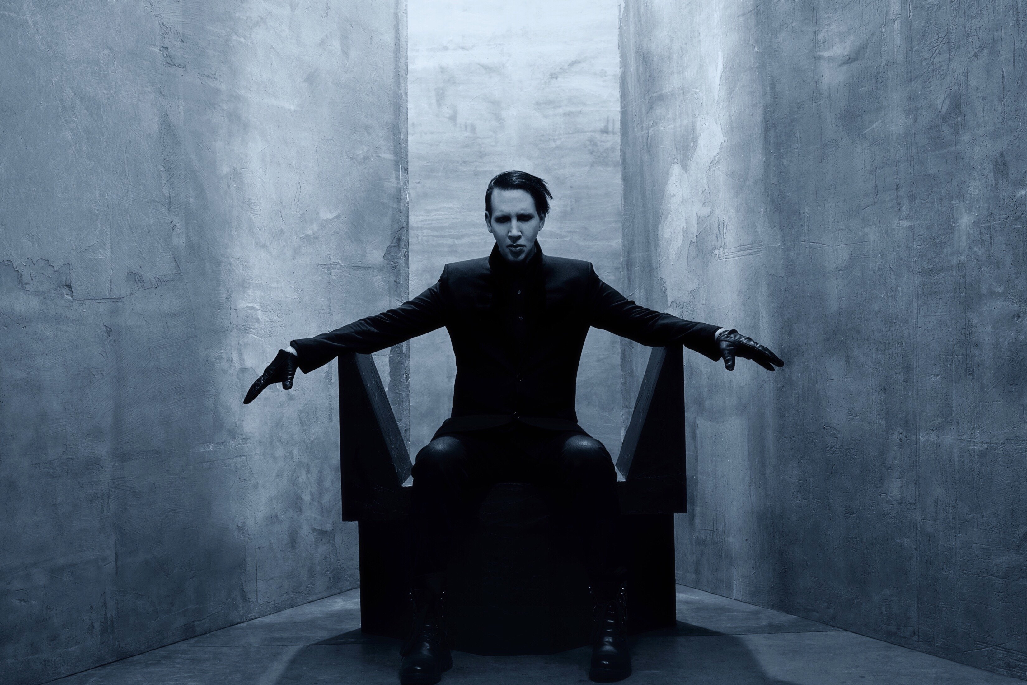 marilyn, Manson, Industrial, Metal, Heavy, Shock, Glam, Gothic Wallpaper