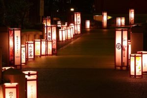 japan, Night, Lanterns
