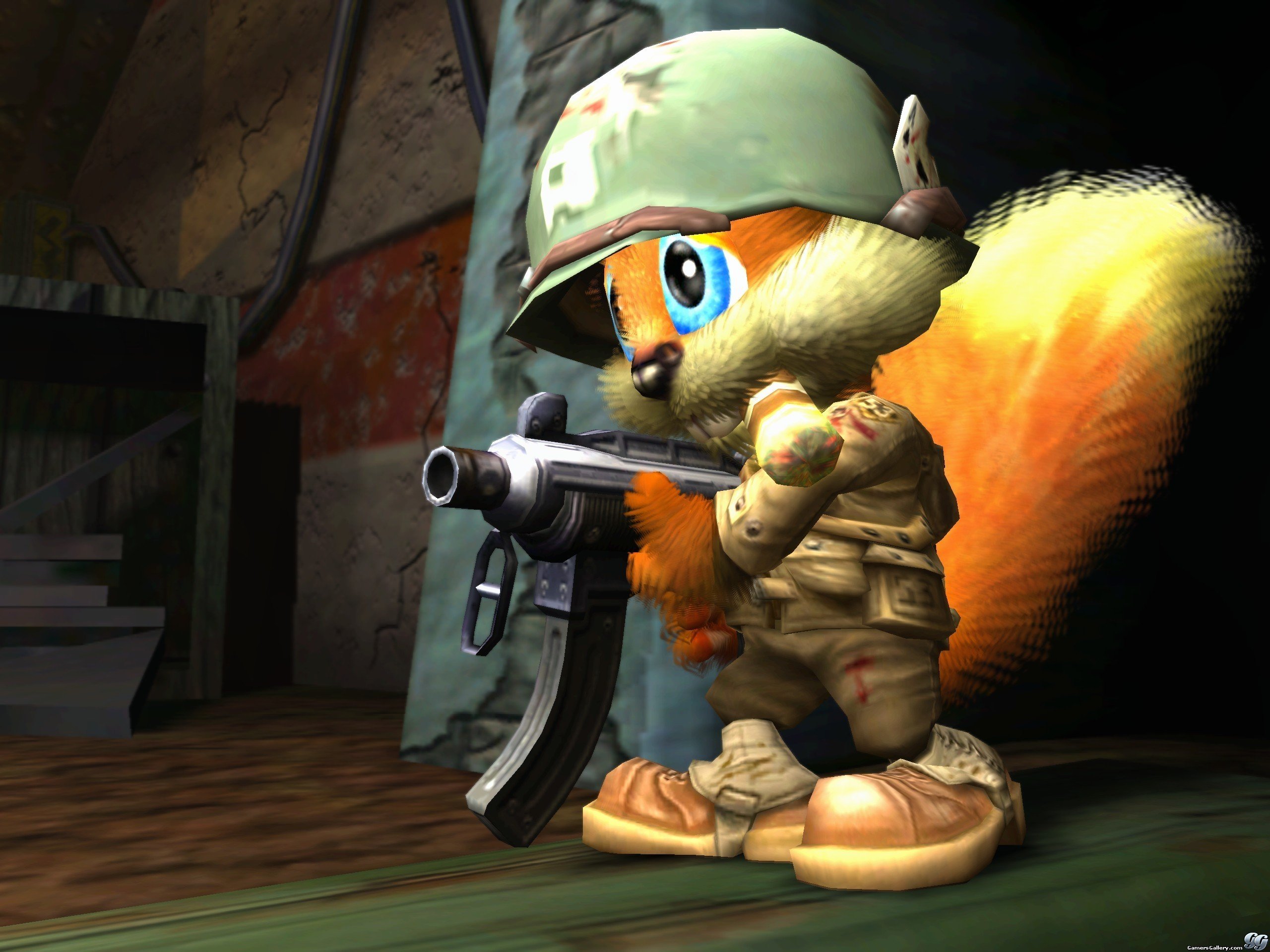 conker the squirrel figure