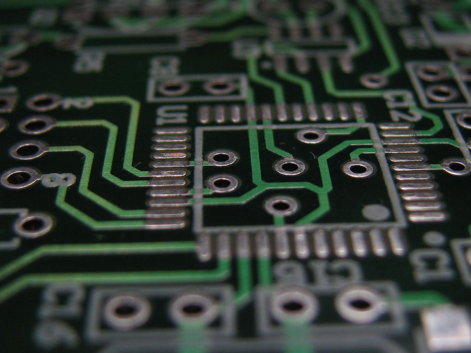 printed, Circuit, Boards, Electronic, Macro, Texture, Diode Wallpaper