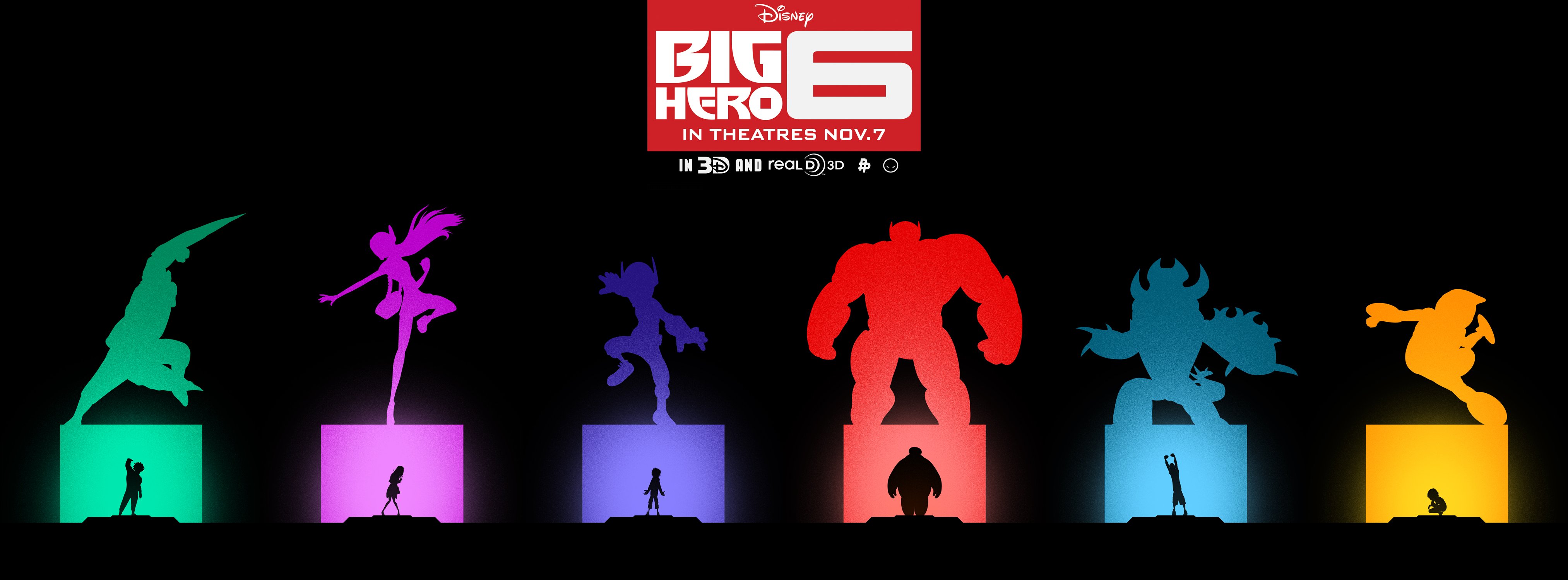 big hero 6, Animation, Action, Adventure, Family, Robot, Cgi, Superhero, Big, Hero, Disney Wallpaper