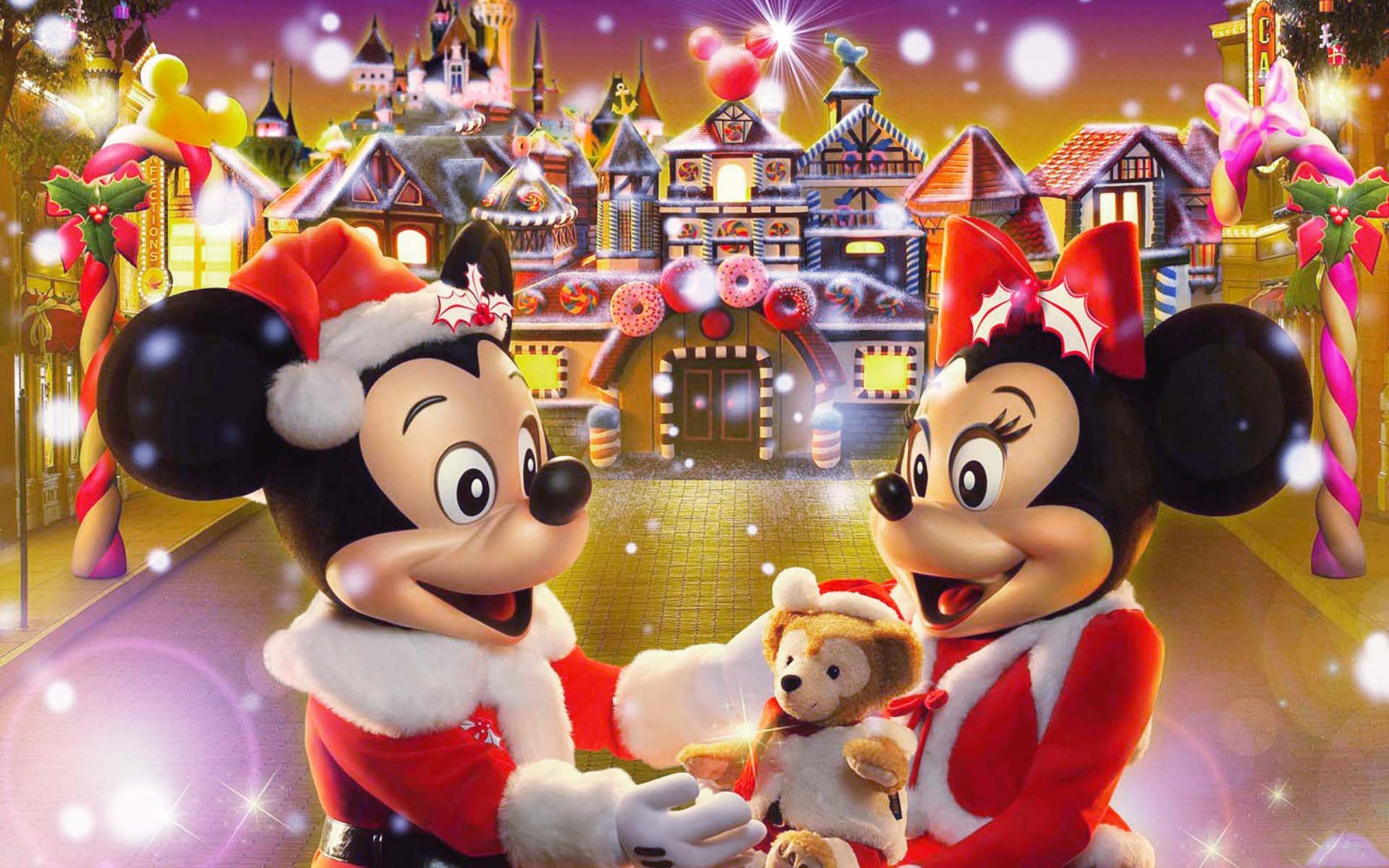 christmas, Holiday, Disney Wallpaper
