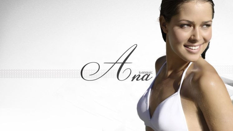 ana, Ivanovic, Tennis, Babe HD Wallpaper Desktop Background