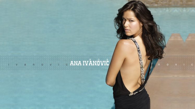ana, Ivanovic, Tennis, Babe HD Wallpaper Desktop Background