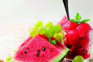 watermelon, Melon, Fruit, Red, Bokeh, Grapes, Grape