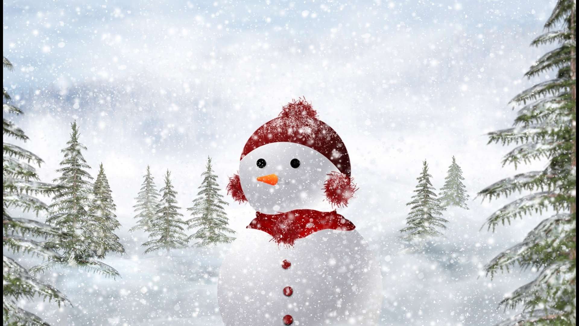 snowman Wallpaper