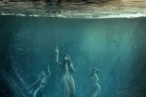 fantasy portraits vasylina mermaid, Male, Sea
