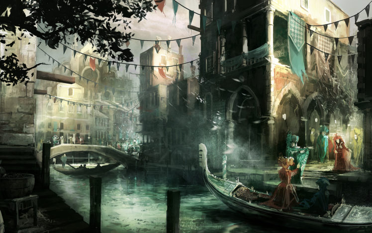 artwork, Assassins, Creed HD Wallpaper Desktop Background