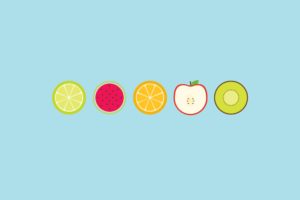 fruits , By, Ana, Maria, Ochoa, Lemon, Apple