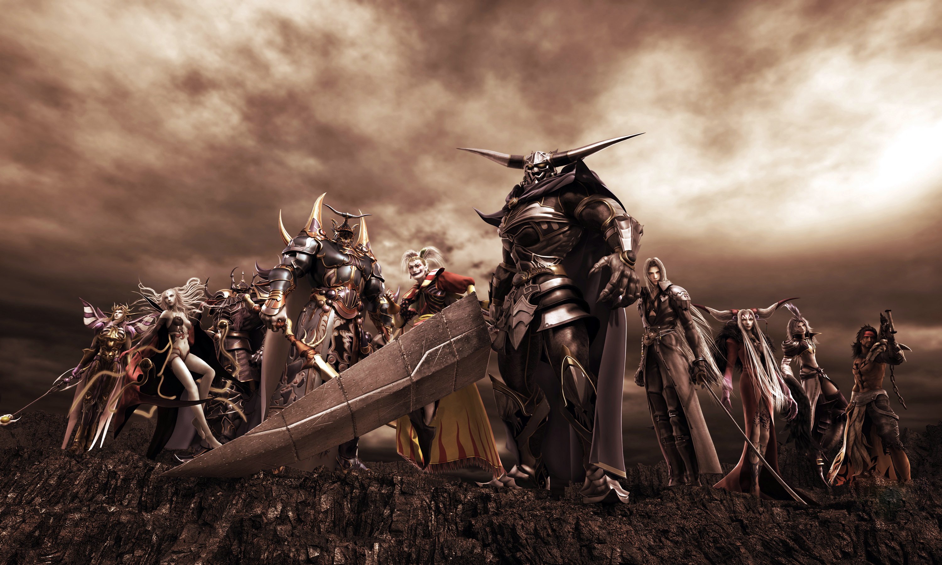 final, Fantasy, Dissidia, Action, Adventure, Fighting, Combat, Tps, 1ffdissidia Wallpaper