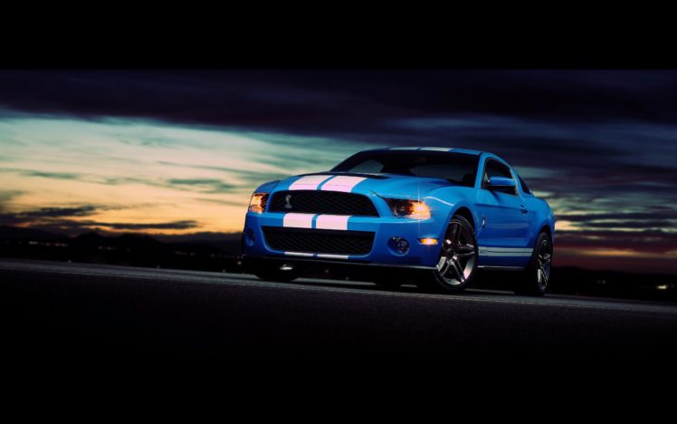 cars, Depth, Of, Field, Skyscapes, Ford, Mustang, Shelby, Gt500 HD Wallpaper Desktop Background