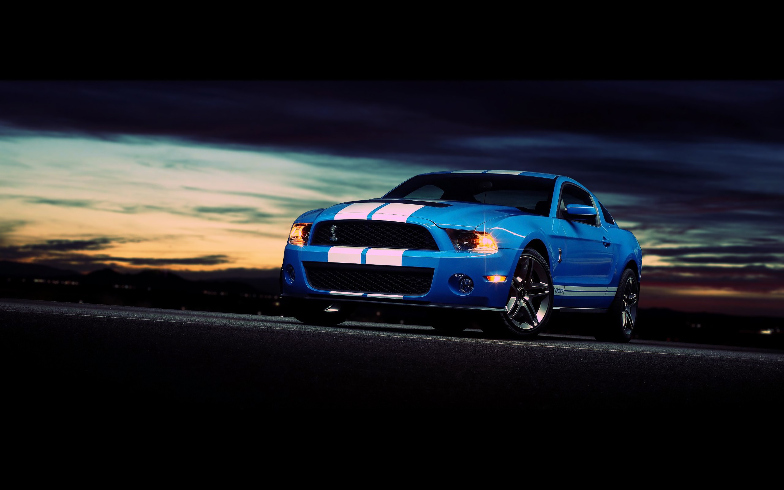 cars, Depth, Of, Field, Skyscapes, Ford, Mustang, Shelby, Gt500 Wallpaper