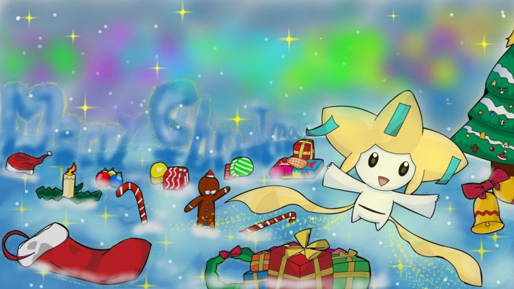 pokemon, Jirachi HD Wallpaper Desktop Background