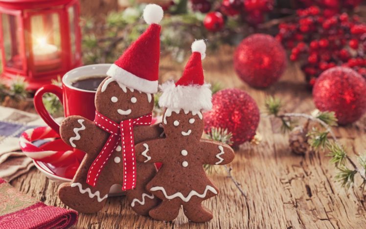 chocolate, Cookies, Christmas, Cute, Food HD Wallpaper Desktop Background
