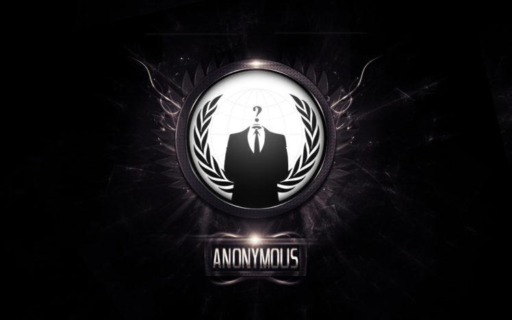 anonymous, Logo, Wallpaper, Dekstop HD Wallpaper Desktop Background
