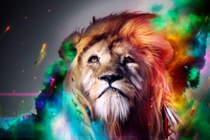 artistic, Lion