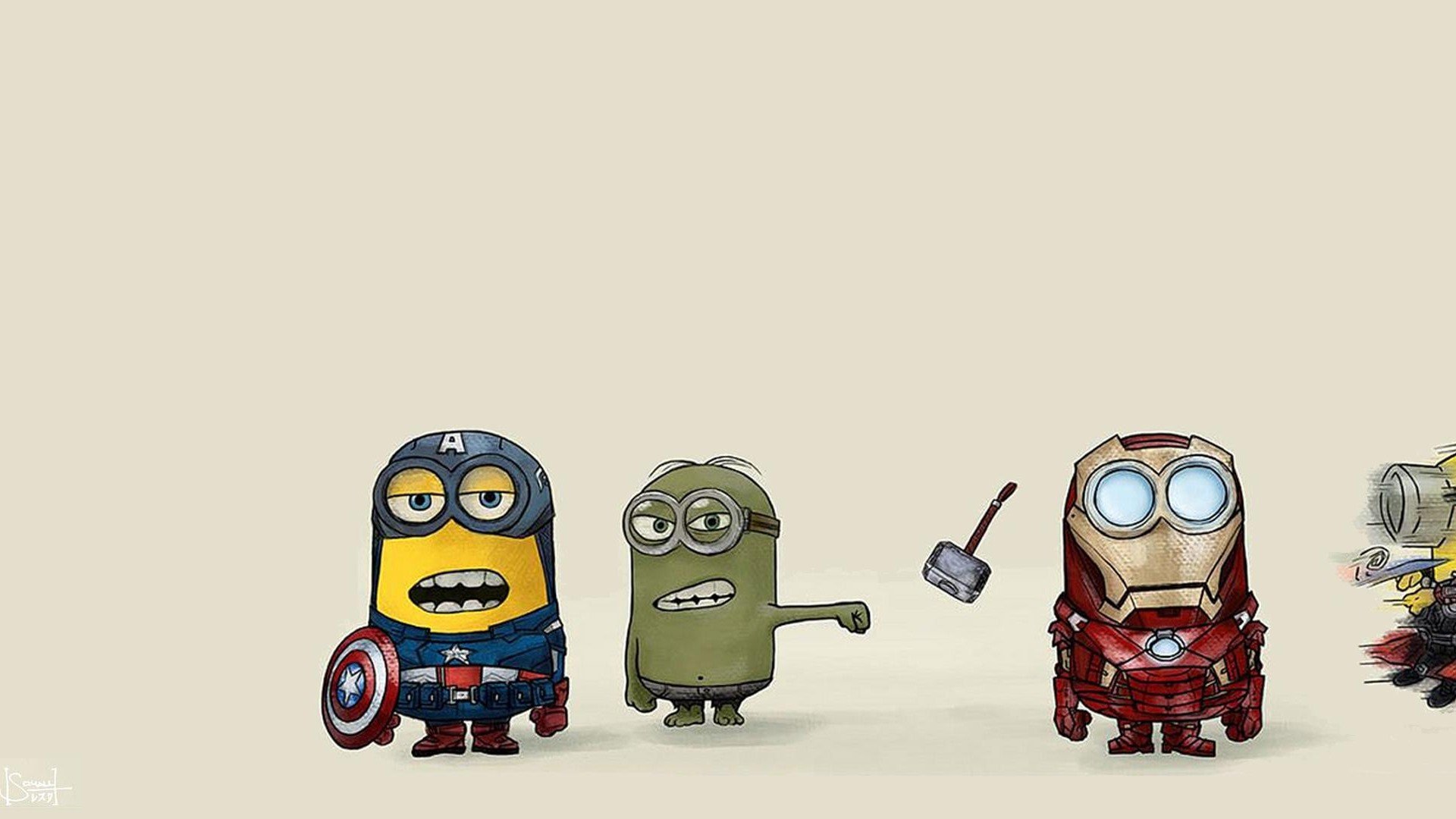 despicable, Avengers Wallpaper