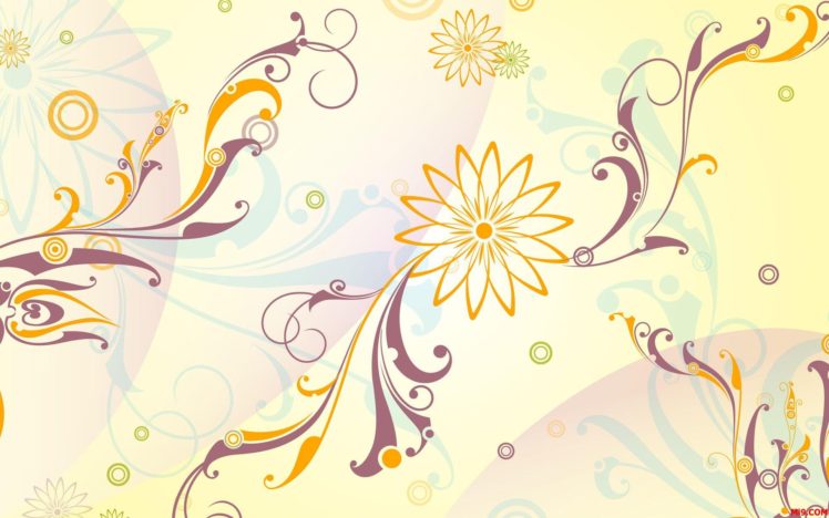 flower, Vector HD Wallpaper Desktop Background