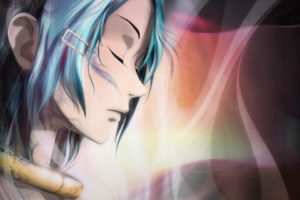 eureka, Seven, Eureka, Character, Blue, Hair, Artwork, Anime