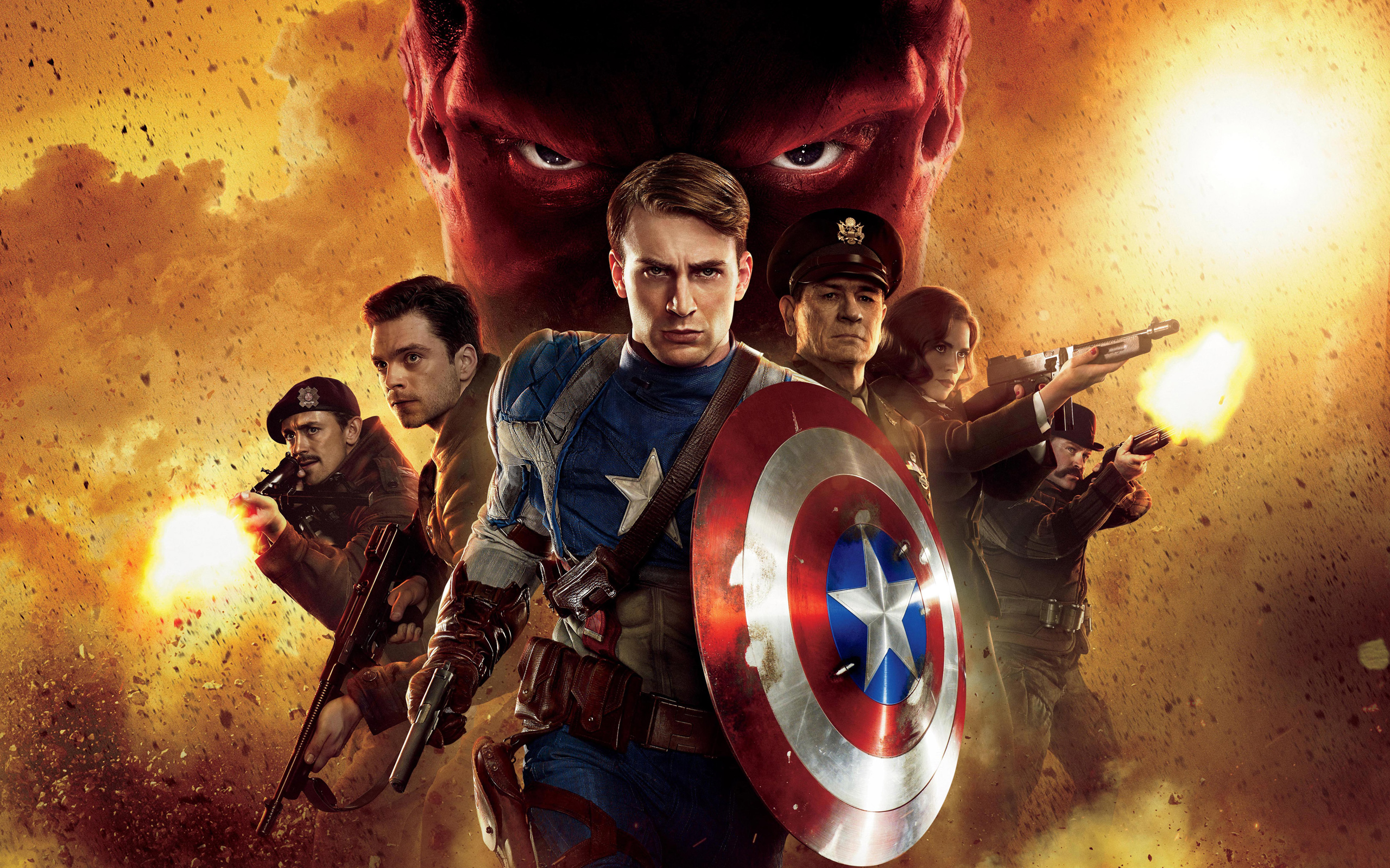 2011, Captain, America, First, Avenger Wallpaper