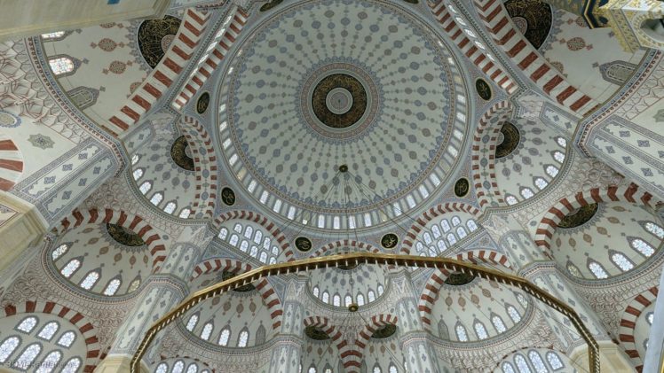 buildings, Artwork, Islam, Mosque, Dome, Columns, Wonderfull HD Wallpaper Desktop Background