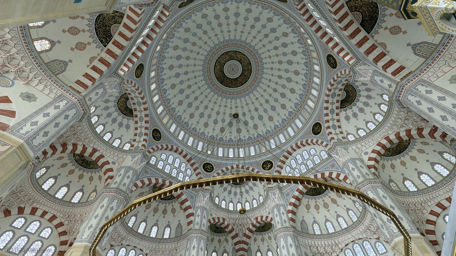 buildings, Artwork, Islam, Mosque, Dome, Columns, Wonderfull Wallpaper
