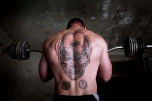 sports,  , Bodybuilder, Weightlifter, Fitness, Muscle, Tattoo