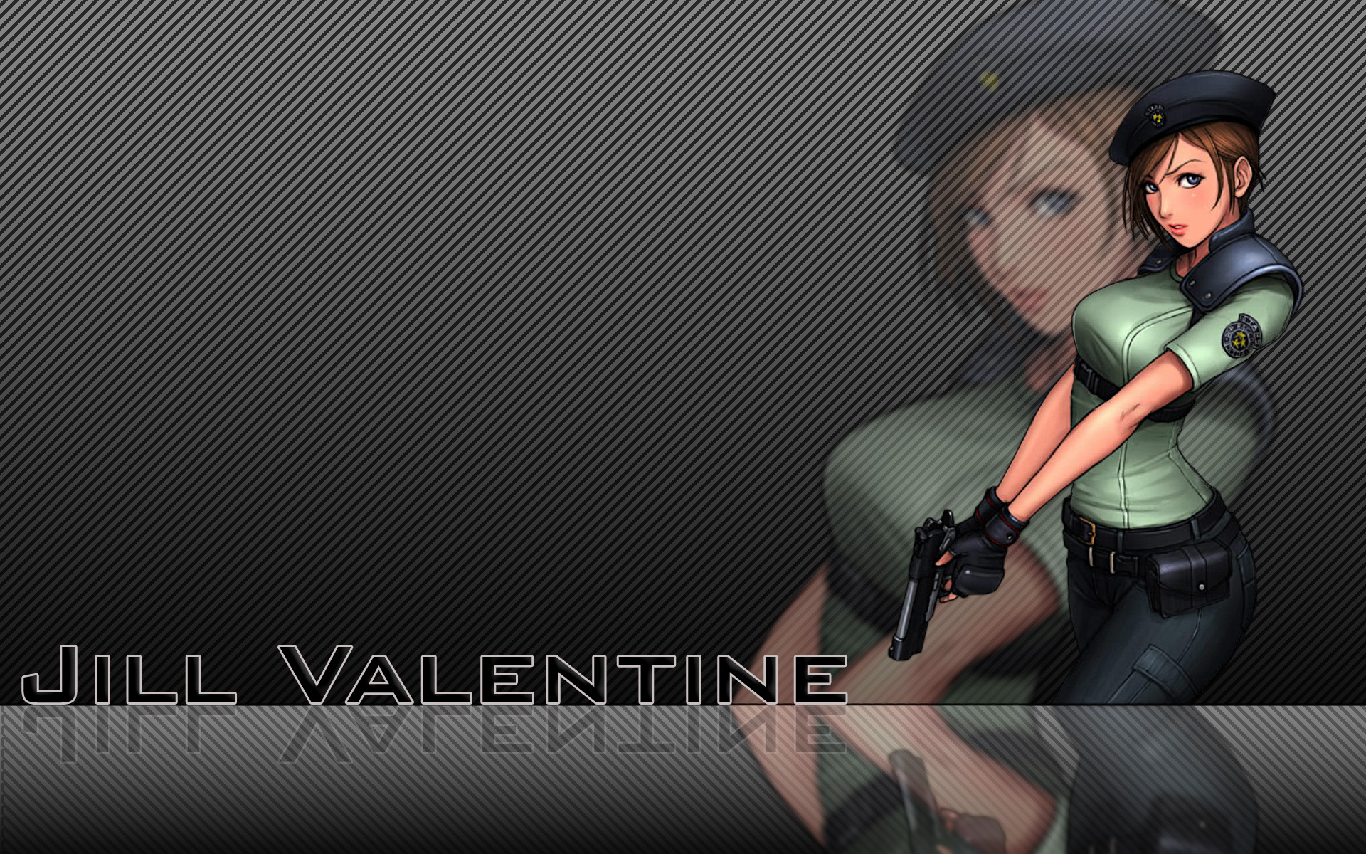resident, Evil, Jill, Valentine Wallpaper