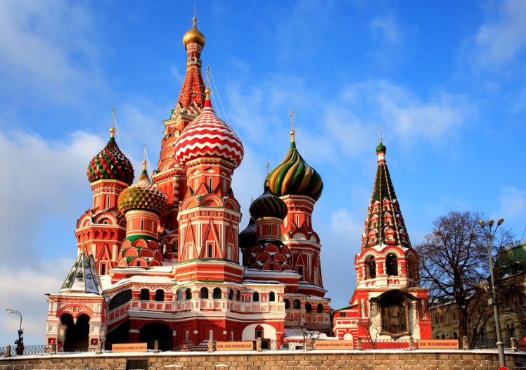 russia, Moscow, St, Basiland039s, Cathedral, Building HD Wallpaper Desktop Background