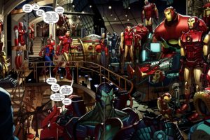 iron, Man, Comics, Tony, Stark, Marvel, Comics, Ultimate, Spider man