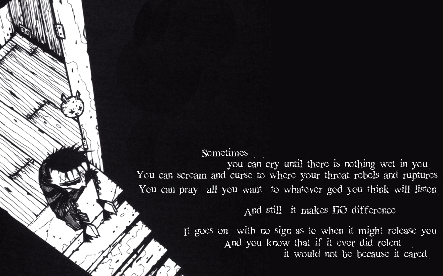 quotes, Monochrome, Johnny, The, Homicidal, Maniac Wallpaper