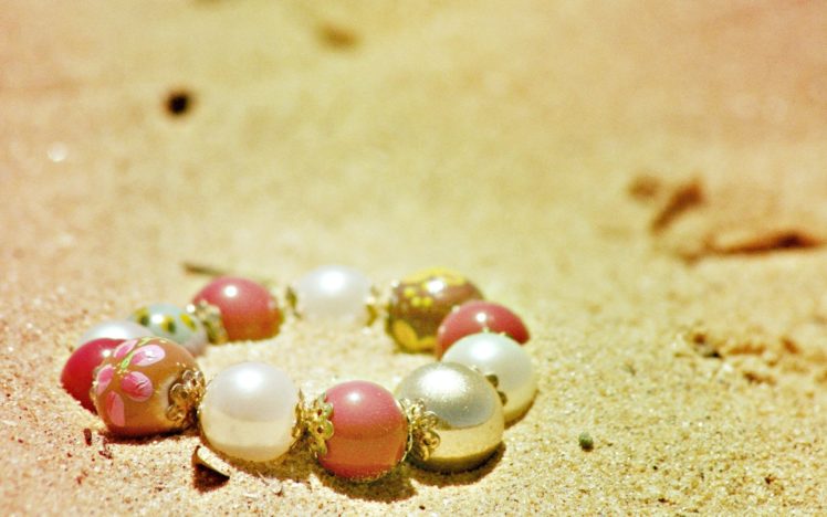 sand, Jewelry, Bracelets, Love, Beauty HD Wallpaper Desktop Background