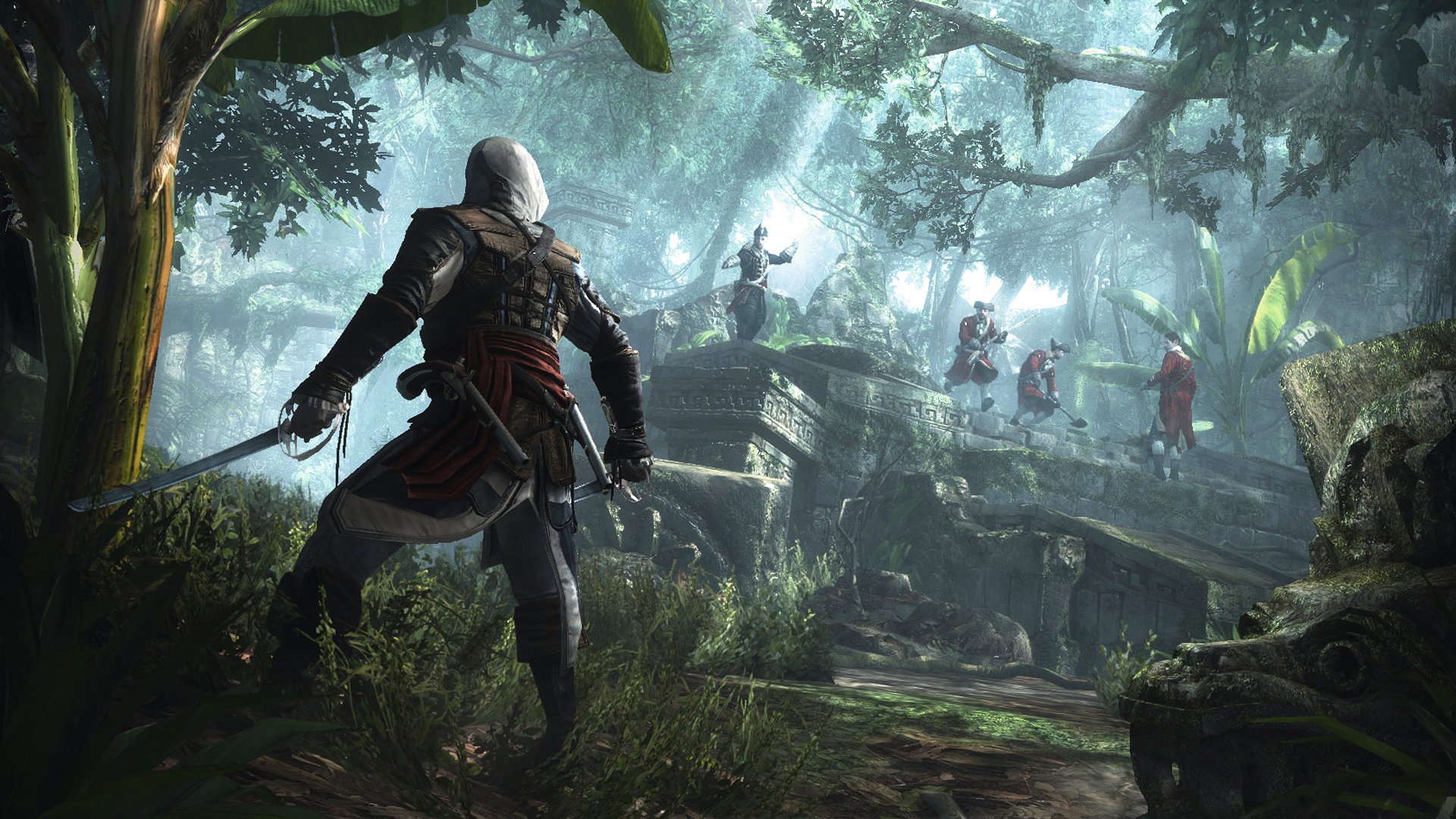 assassins, Creed, Black, Flag, Fantasy, Fighting, Action, Stealth, Adventure, Pirate Wallpaper
