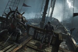 assassins, Creed, Black, Flag, Fantasy, Fighting, Action, Stealth, Adventure, Pirate
