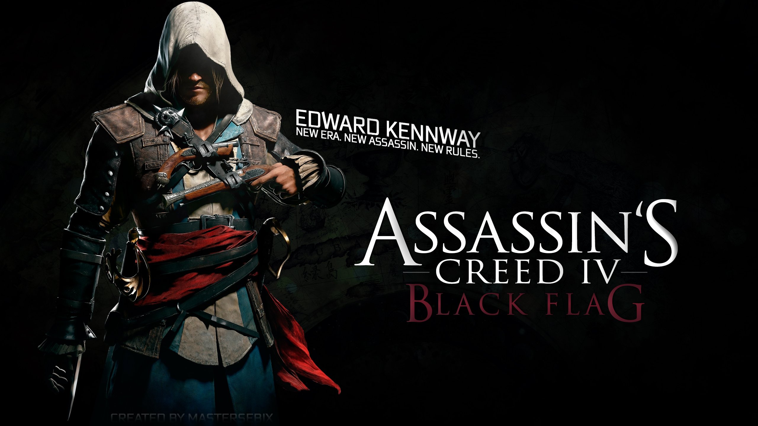 assassins, Creed, Black, Flag, Fantasy, Fighting, Action, Stealth, Adventure, Pirate, Poster Wallpaper