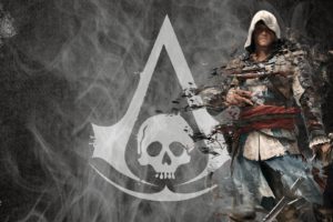 assassins, Creed, Black, Flag, Fantasy, Fighting, Action, Stealth, Adventure, Pirate, Poster