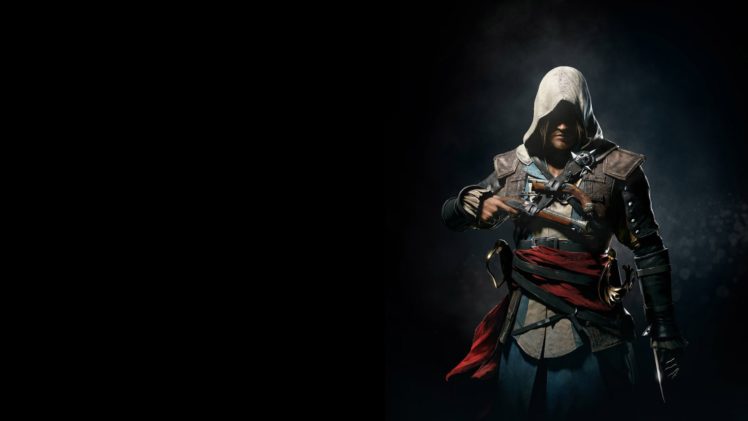 assassins, Creed, Black, Flag, Fantasy, Fighting, Action, Stealth, Adventure, Pirate HD Wallpaper Desktop Background