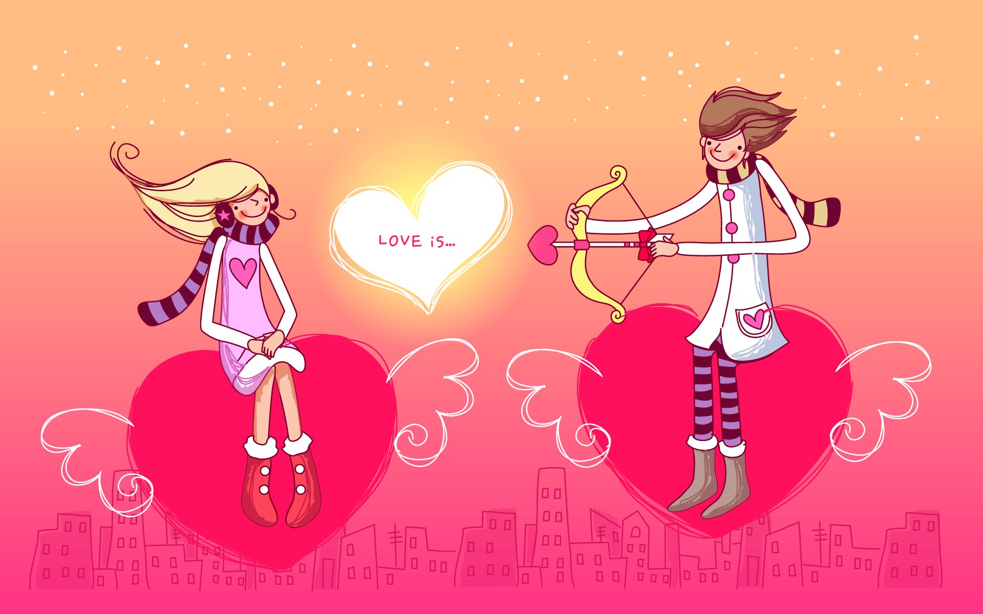 valentines, Day, Mood, Love, Poster Wallpaper