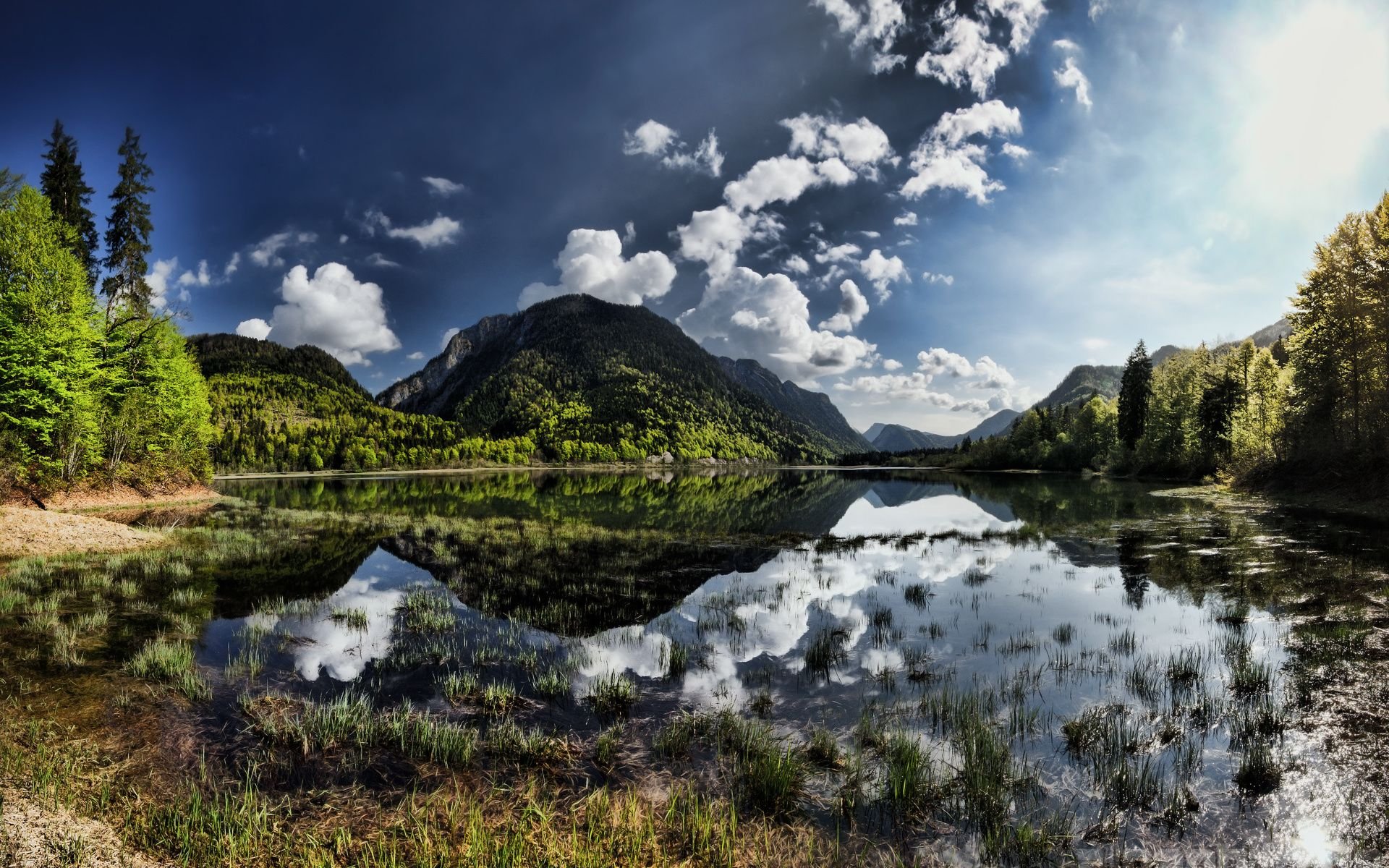 landscape, Nature, Beautiful, Forest, Area, Wild, Sky, Landscapes Wallpaper