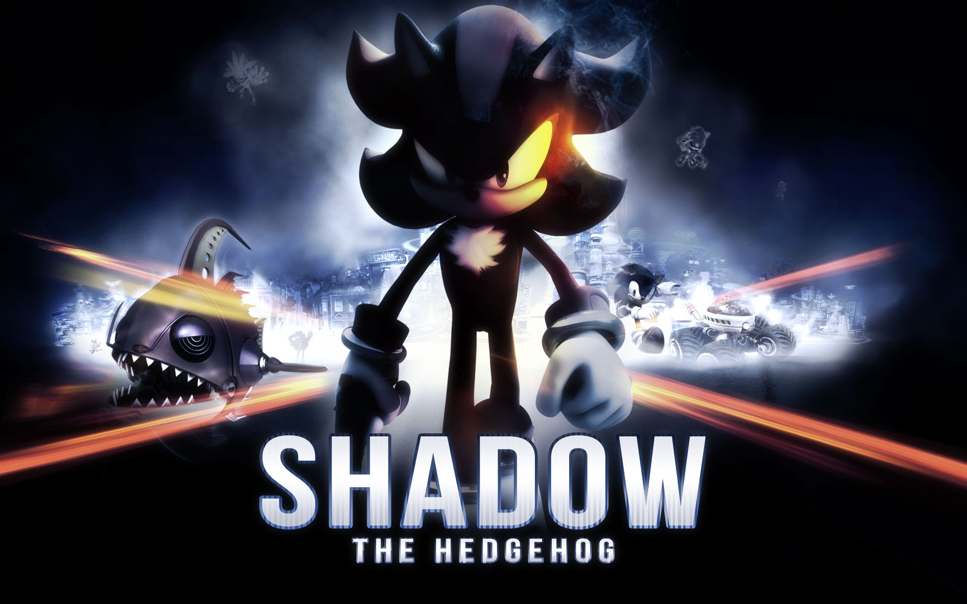 video, Games, Battlefield, 3, Sonic, Shadow, Hedgehog Wallpaper