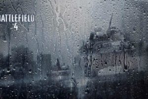 battlefield, 4, Shooter, Tactical, Stealth, Fighting, Action, Military, Four, Poster, Rain, Drops, Window, Glass