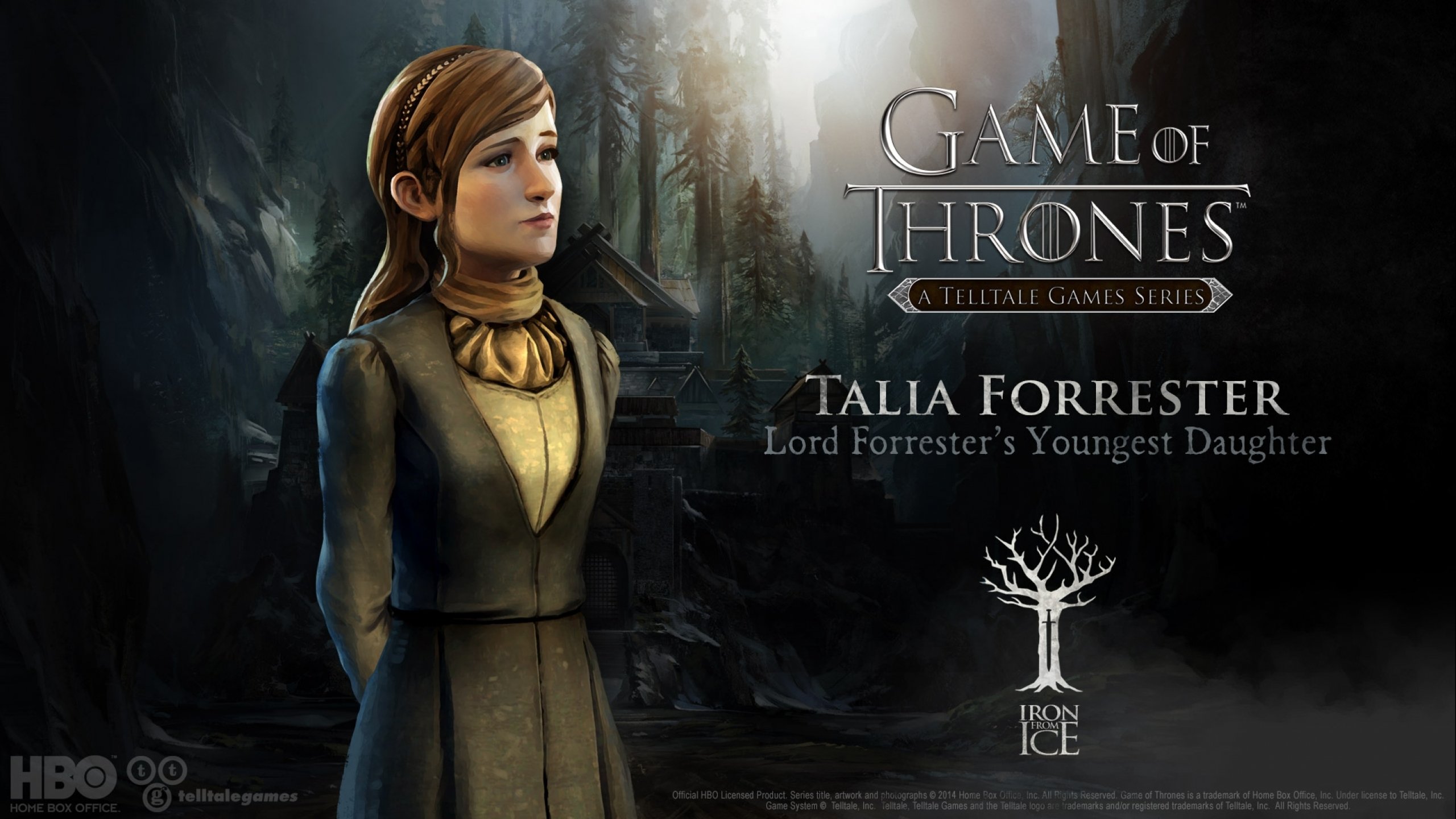 game, Of, Thrones, Telltale, Game, Series, Fantasy, Fantasy, Drama, Hbo Wallpaper