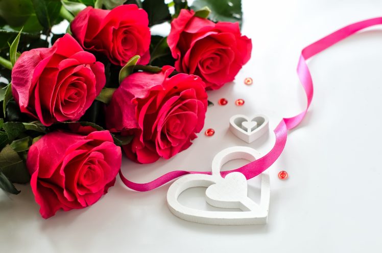 valentines, Day, Mood, Love, Holiday, Valentine, Heart, Rose, Roses, Flowers HD Wallpaper Desktop Background